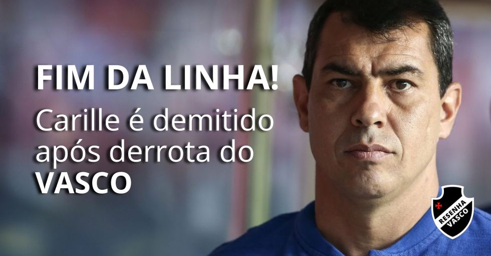 fim da linha CARILLE carille demitido